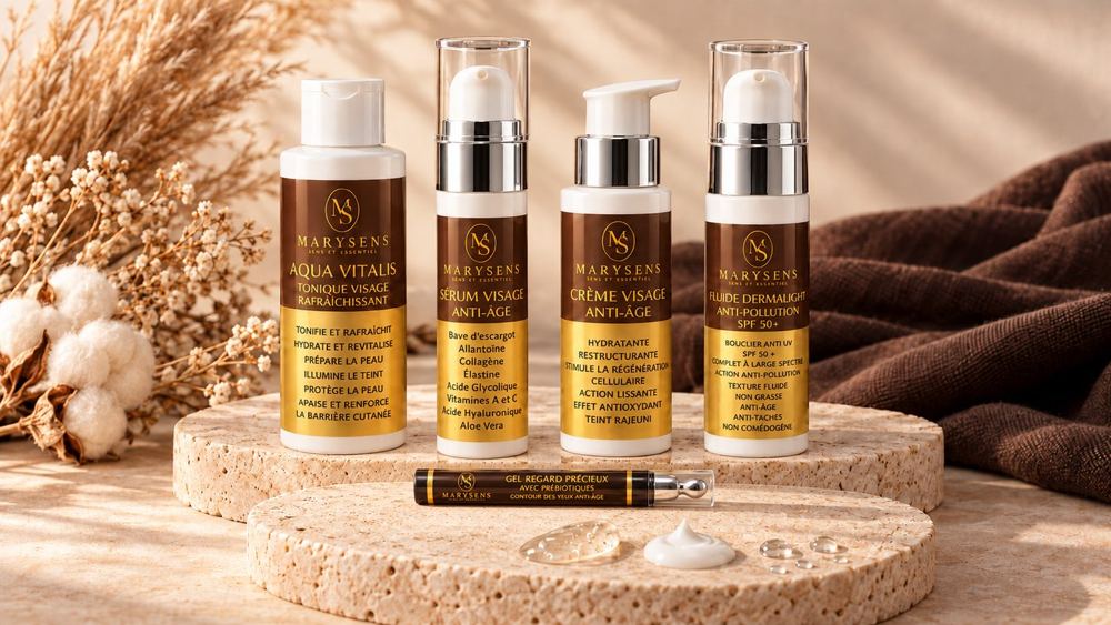 La gamme de soins visage Marysens