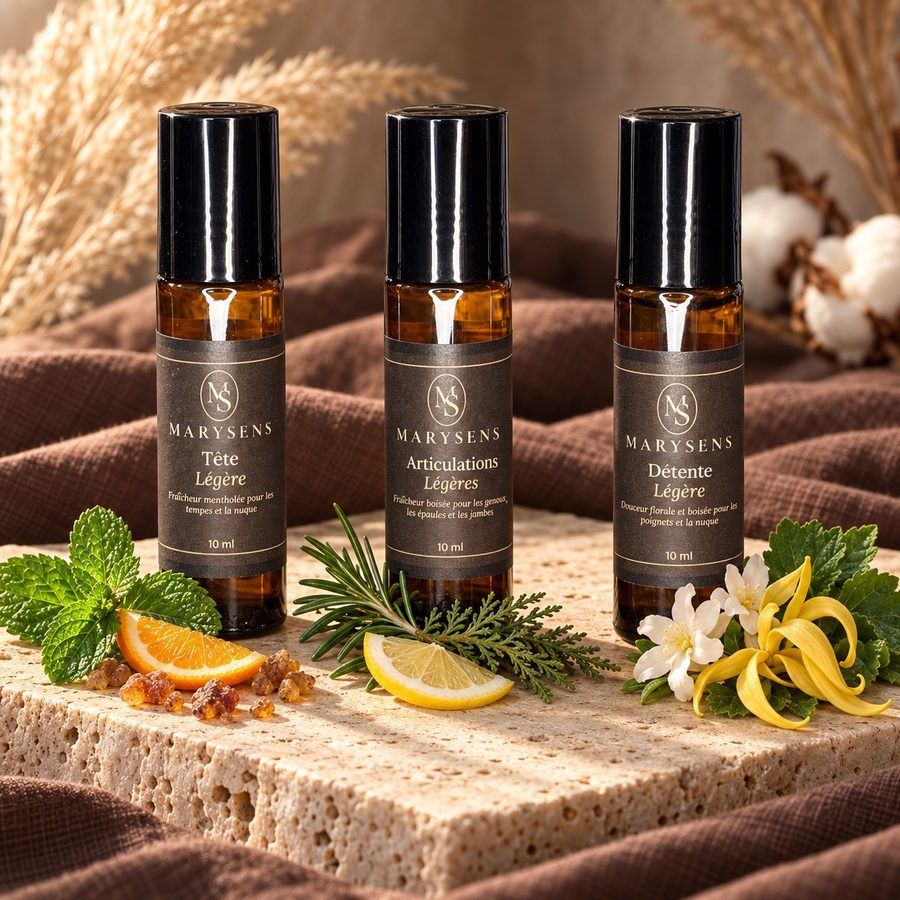 Les trois roll-on Marysens