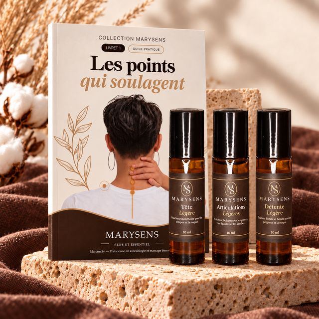 Livret 1 et les trois roll-on Marysens